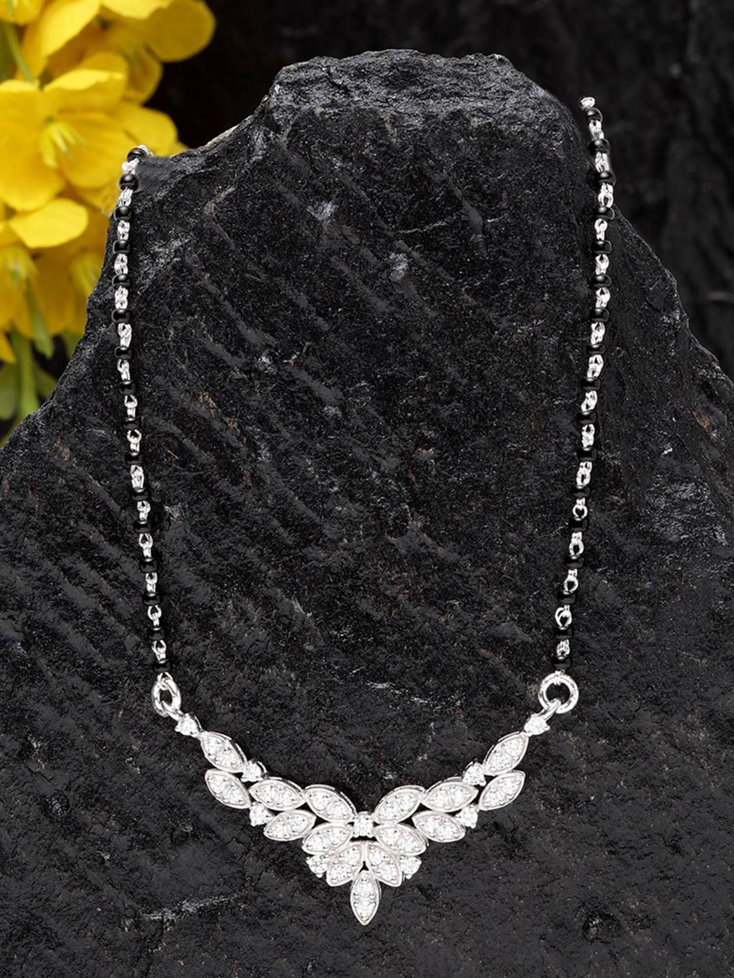 Clara Elsie 92.5 Sterling Silver Mangalsutra