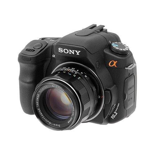 Fotodiox Lens Mount Adapter - M42 Type 1 (42mm x1 Screw Mount) Lens to Sony Alpha A-Mount (and Minolta AF) Mount SLR Camera Body