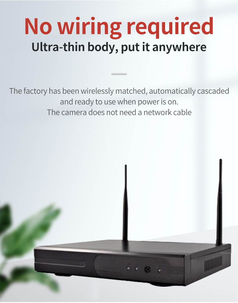 3MP 8-CH Wifi connection remote monitoring protection infrared night vision two-way voice intercom smart humanoid detection CCTV surveillance camera security system kit