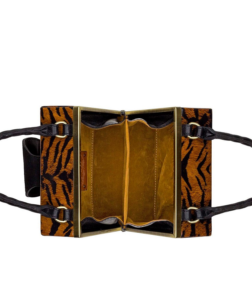 Patricia Nash Tiger Collection Avadi Box Bag