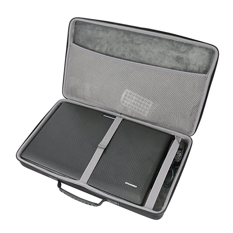 Hard Travel Case for Sylvania 13.3-Inch Swivel Screen Portable DVD Player by
