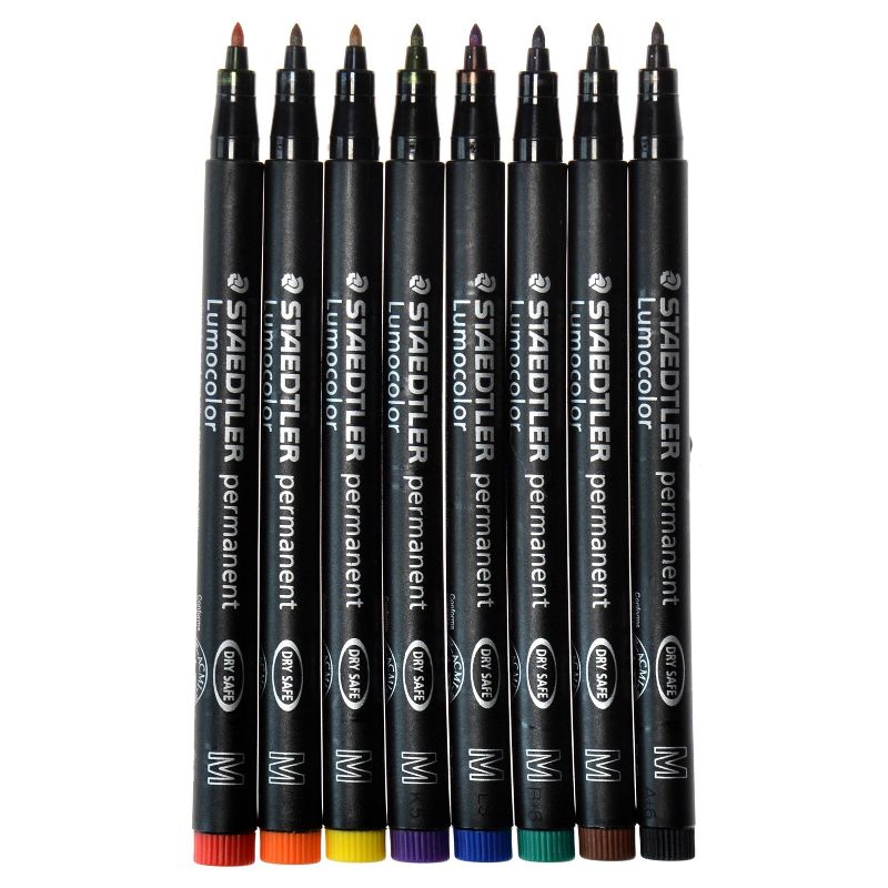 Lumocolor Permanent Markers 8ct - Staedtler