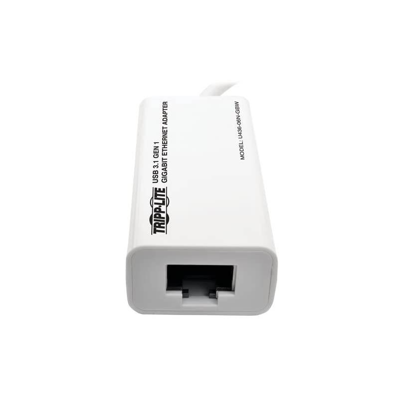 USBC to Gigabit Ethernet NIC Network Adapter 101001000 Mbps White