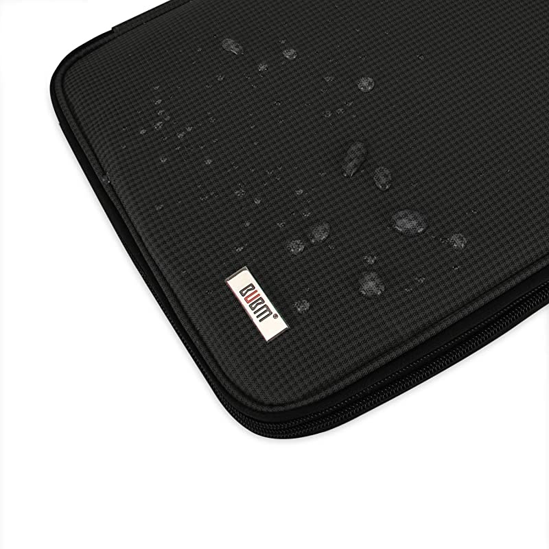 Electronic Organizer Travel Cable Organizer Cord Bag for Earphone USB Flash Drive Memory Card and More Compatible with Up to 97 iPad or Tablet XLarge Black