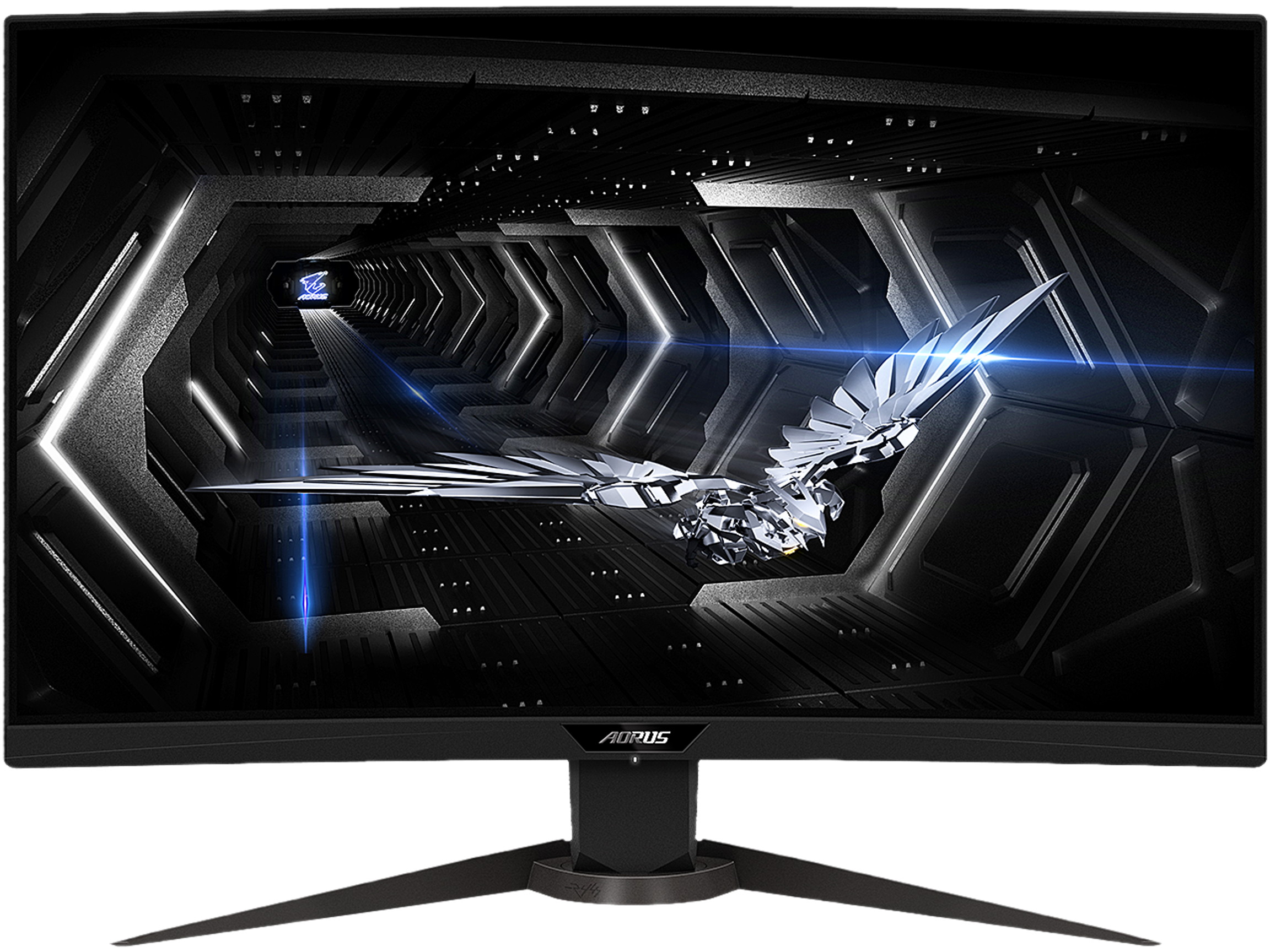 AORUS CV27Q 27" Frameless Height Adjustable Curved 1500R Gaming Monitor, Quad HD 1440p, 90% DCI-P3 Color Accurate VA Panel, 1ms 165 Hz, HDR, FreeSync Premium Pro, VESA, Zero Bright Dot Policy