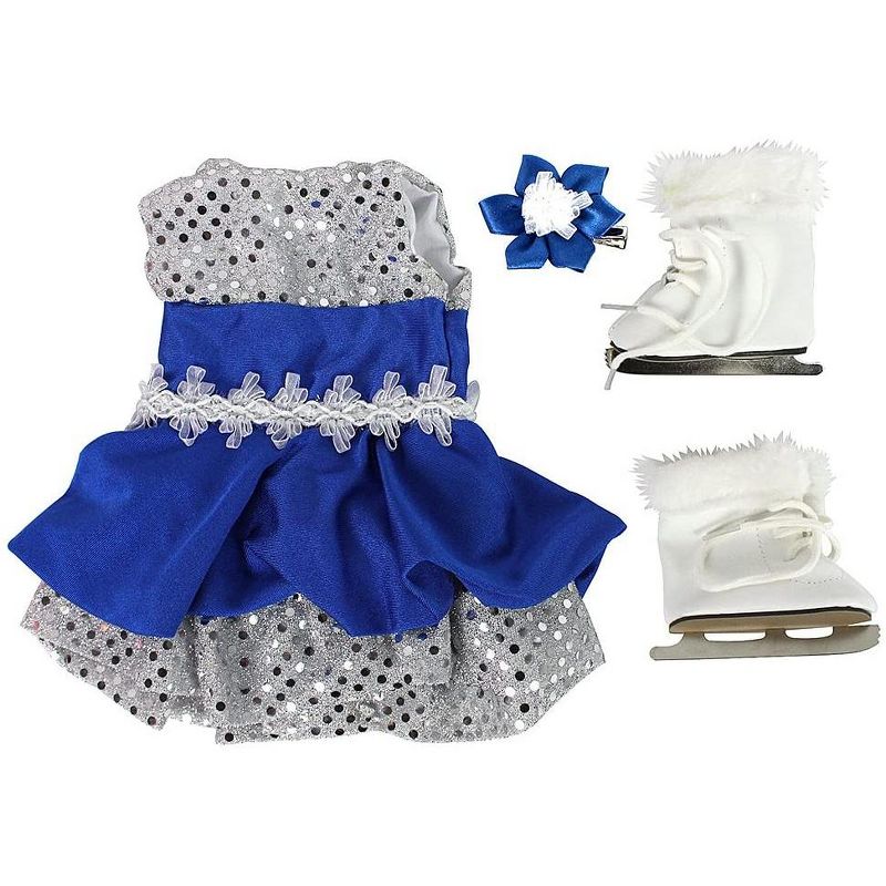 Dress Along Dolly Ice Skating Outfit for American Girl Doll