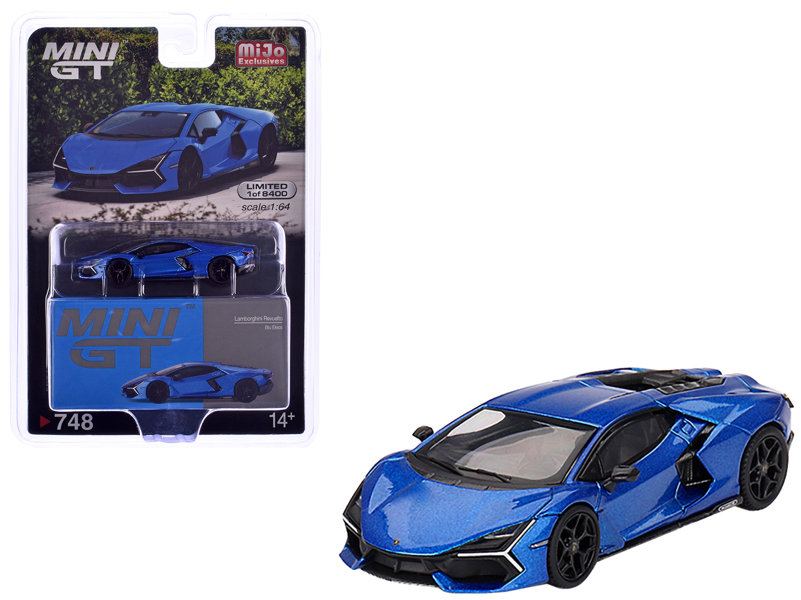 Lamborghini Murcielago LP640 Candy Blue "Hyper-Spec" 1/24 Diecast Model Car by Jada