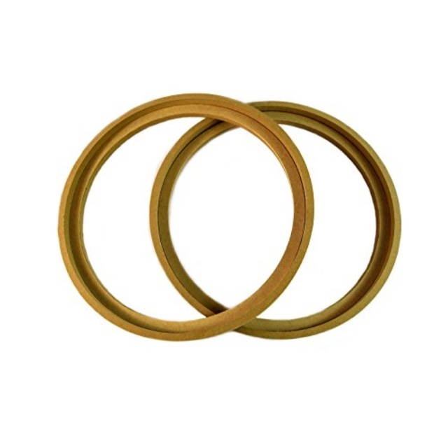 1 pair 10" ring10bz mdf speaker ring recess with bezel mounting spacer recessed