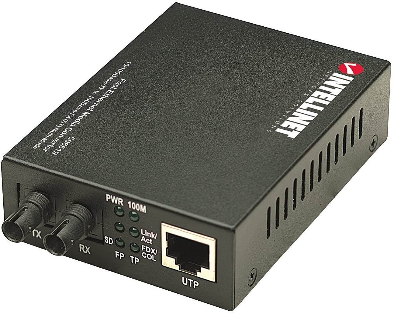 Intellinet 506519 Fast Ethernet Media Converter
