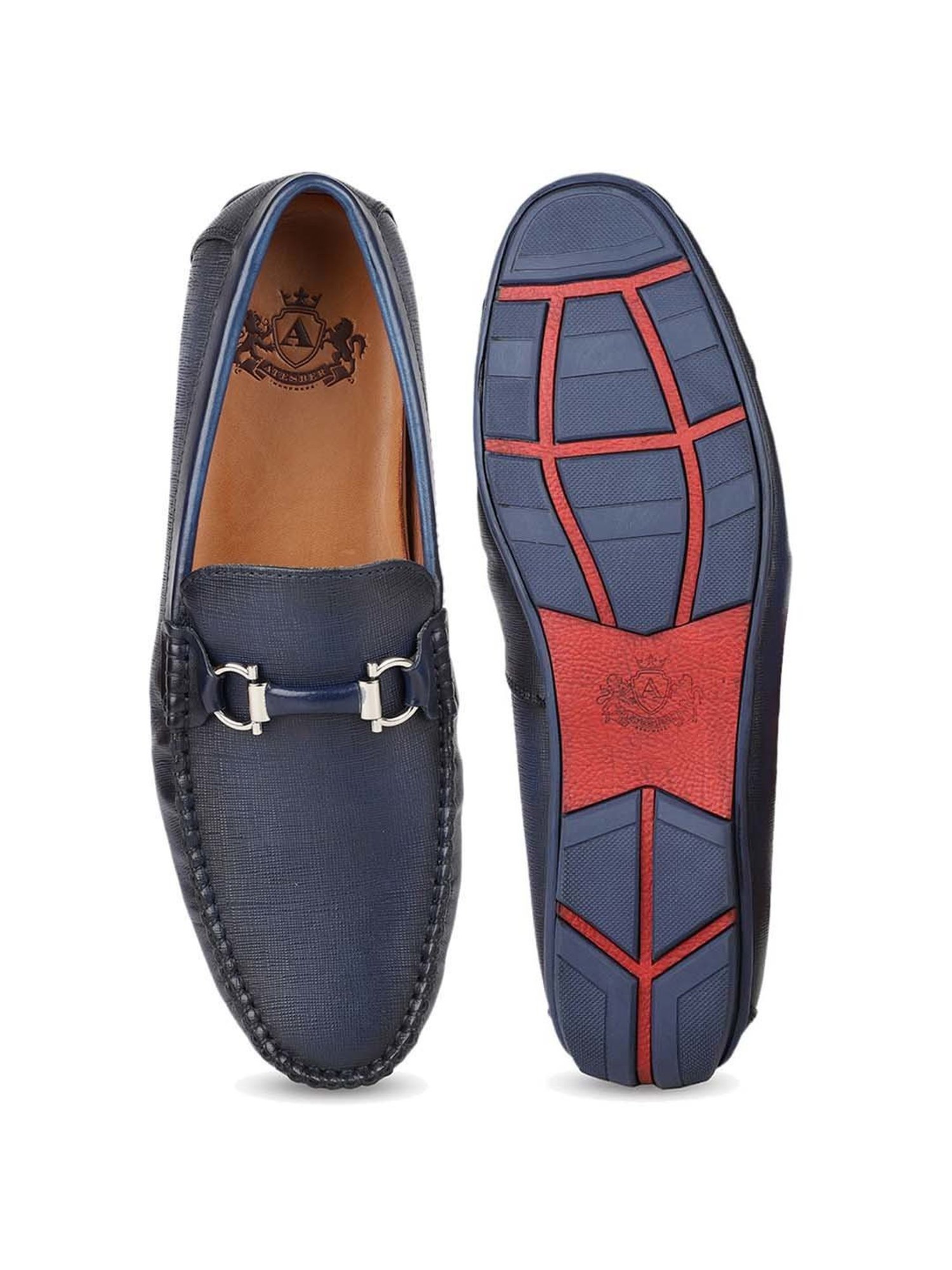 Atesber by Inc.5 Men's Blue Casual Loafers