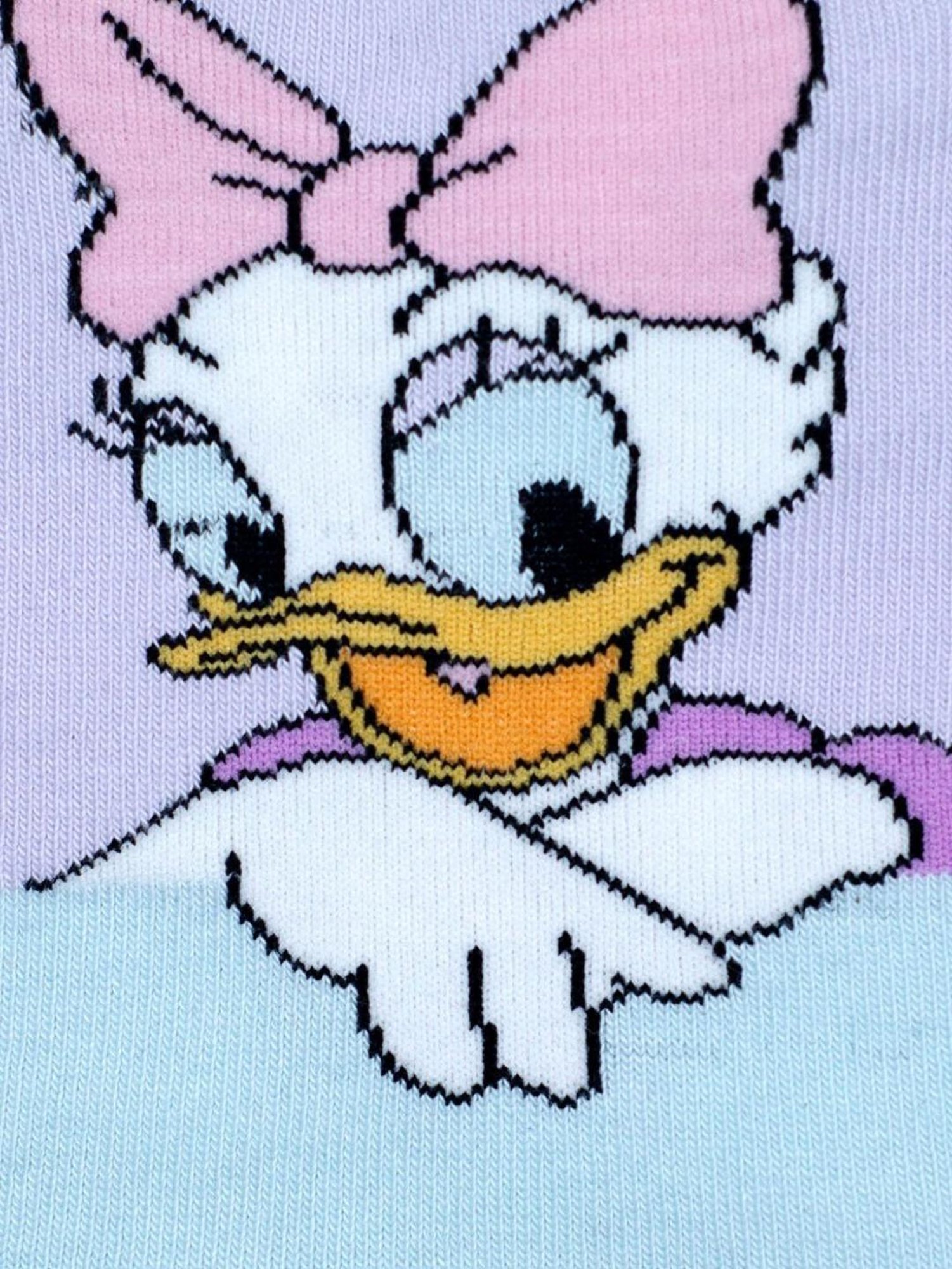 BALENZIA Blue & Pink Cartoon Socks (Pack of 2)