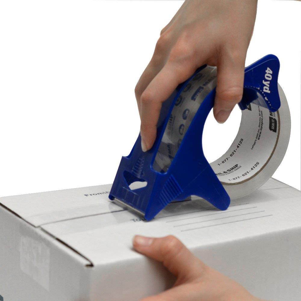 Seal-It Mail & Ship Moving and Storage Shipping and Packing Tape, 1.89 Inches x 40 Yards with Dispenser
