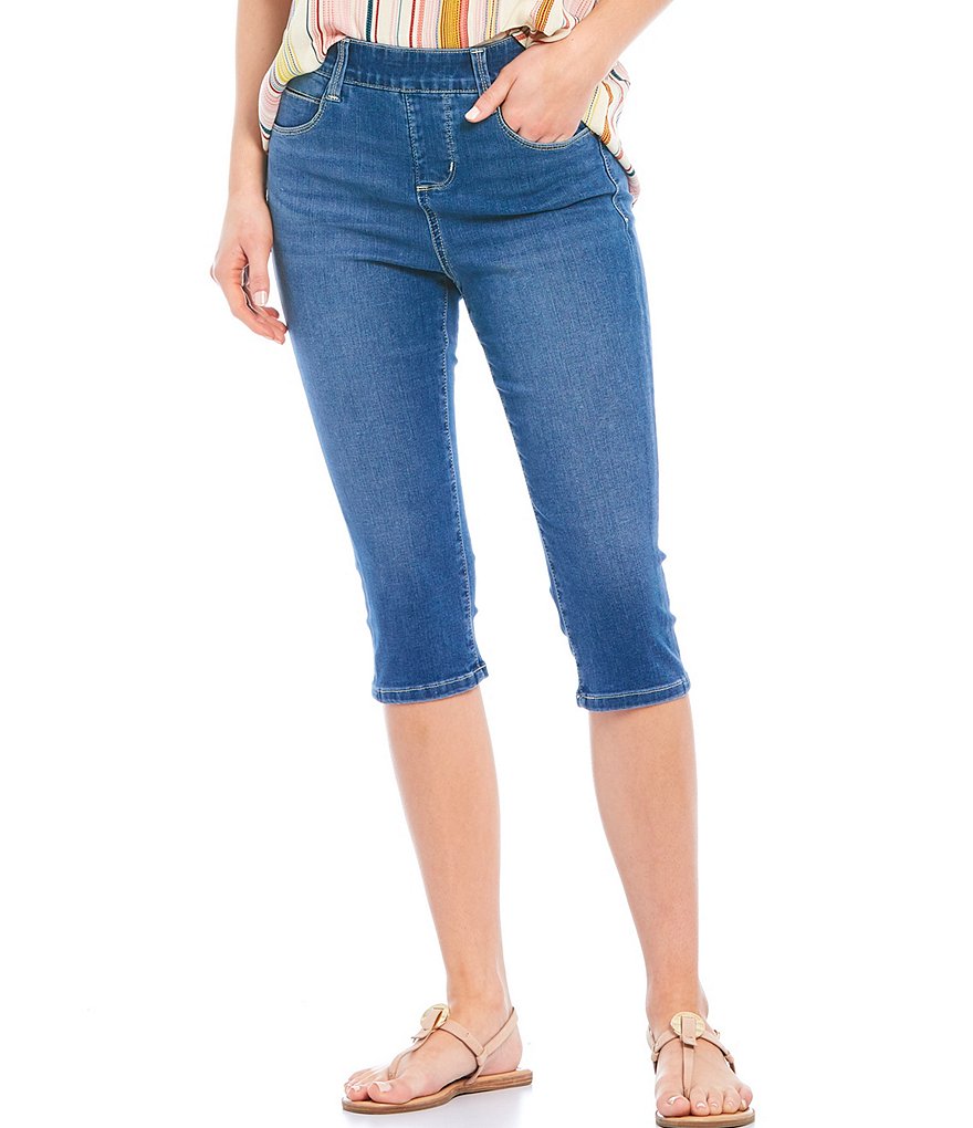 Jag Jeans Bryn Pull-On Pedal Pusher Jeans