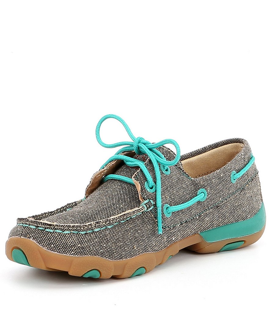 Twisted X Women's ecoTWX&reg; Recycled Boat Driving Mocs