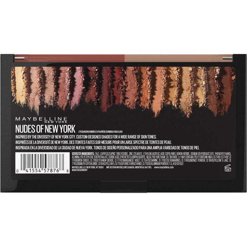 Maybelline Nudes of New York Eyeshadow Palette - 0.634oz