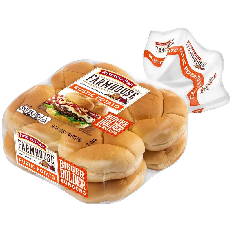 Pepperidge Farm Farmhouse Rustive Potato Hamburger Buns - 20oz/8ct
