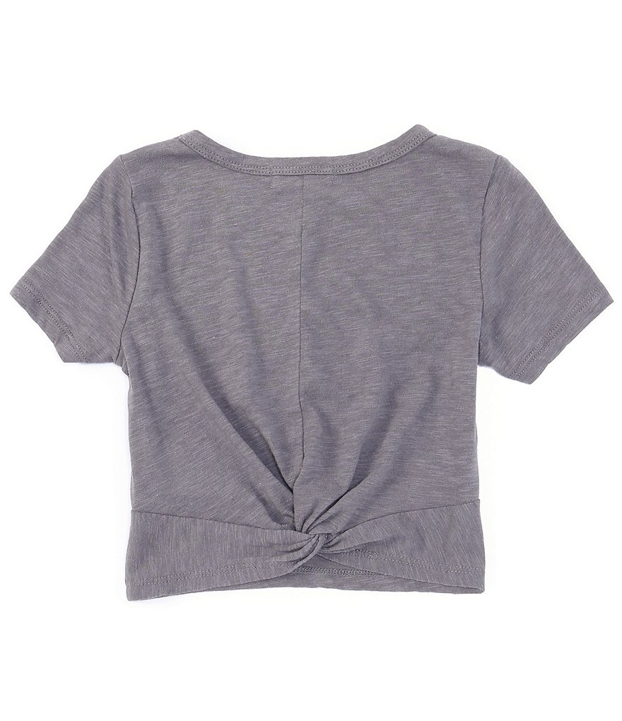 Chelsea & Violet Little Girls 2T-6X Tie Front Tee