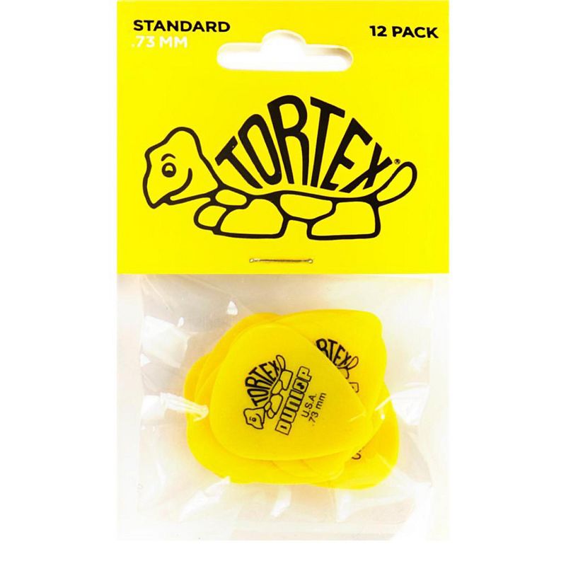 Dunlop Tortex Standard Guitar Picks .73mm 3 Dozen .73 mm Dozen