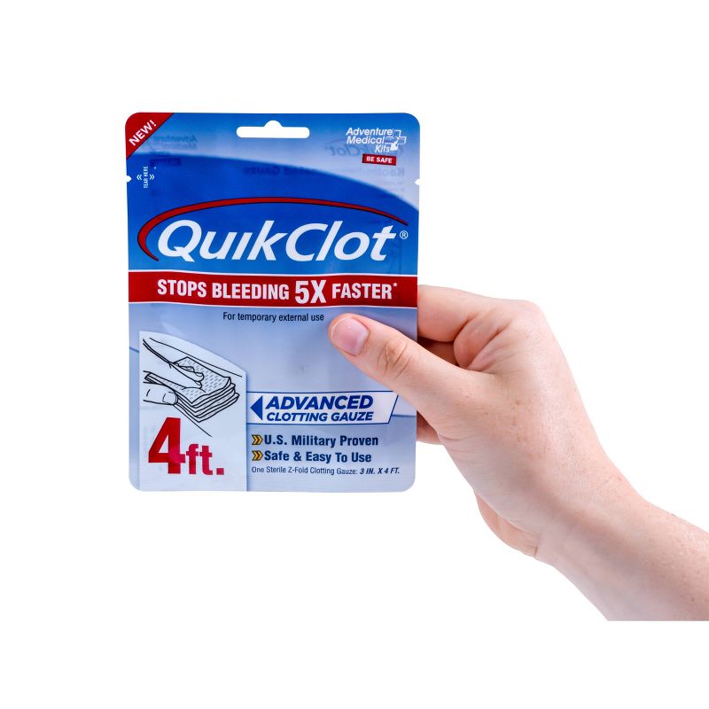 QuikClot 3''x4'' Guaze Pad - 2pk