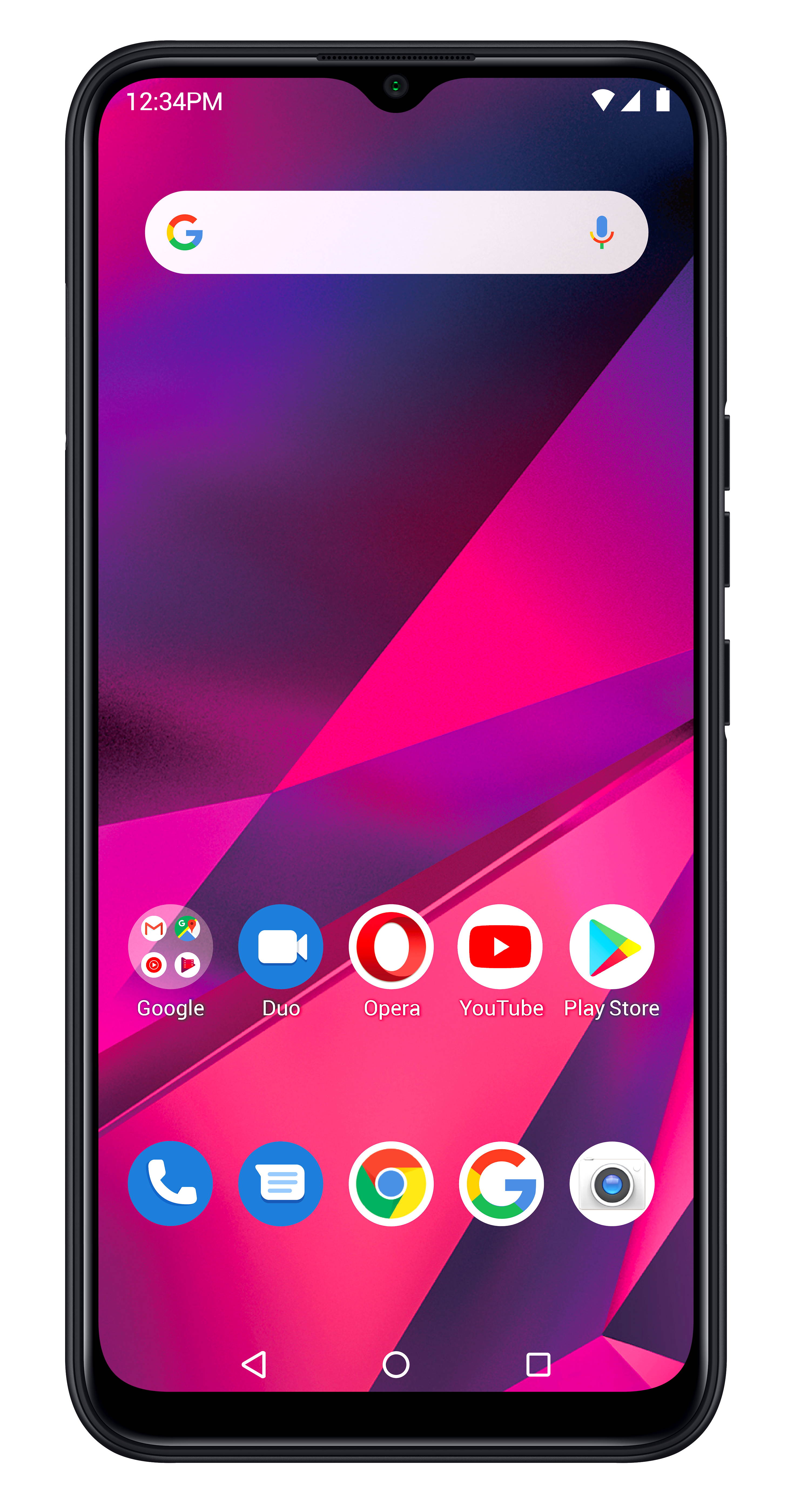 BLU G90 G0310WW 64GB Dual SIM GSM Unlocked Android Smartphone w/ Triple Camera 16MP - Black