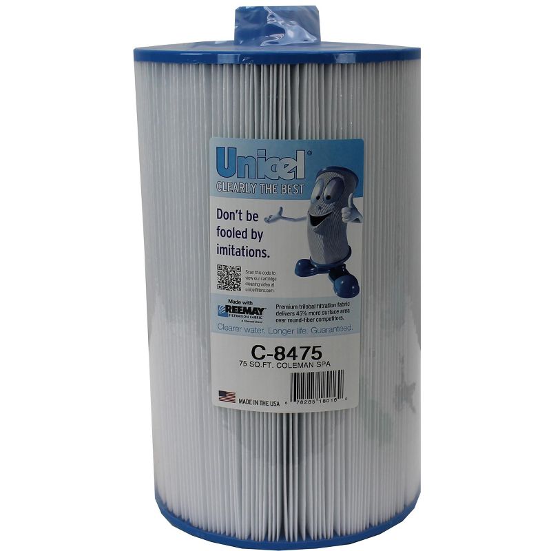 4) Unicel C-8475 Coleman Maax Spas Replacement Filter Cartridges 75 Sq Ft Each