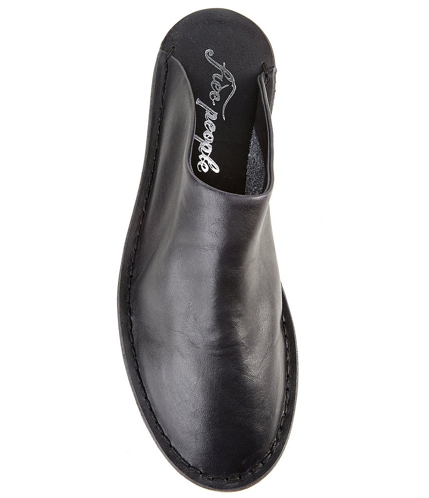 Free People Blake Stitch Down Leather Mules