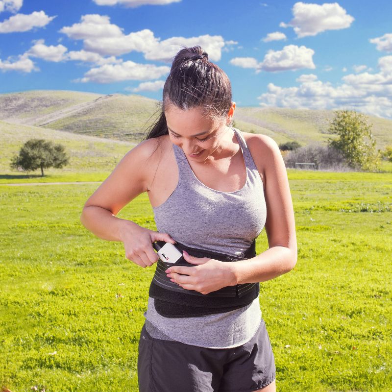 Wagen Active Heat Back Wrap Black