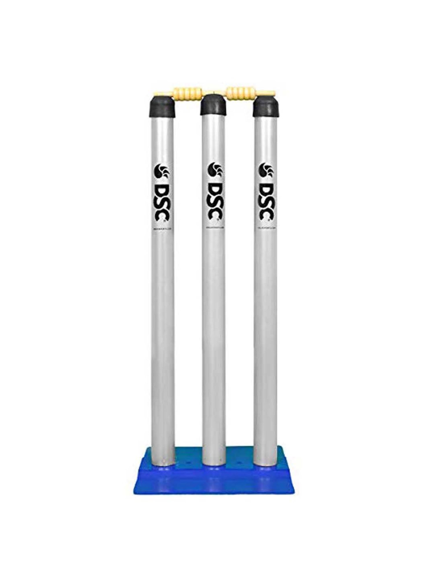 DSC Metallic Cricket Stumps Set with Bails