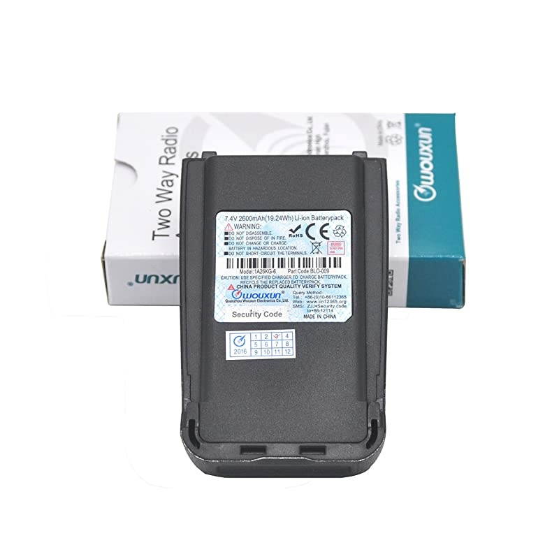 Talkie Battery Pack Wouxun BLO008 1700mAh Liion Batteries for Two Way Radio KGUV8D Battery BLO009 1700mAh