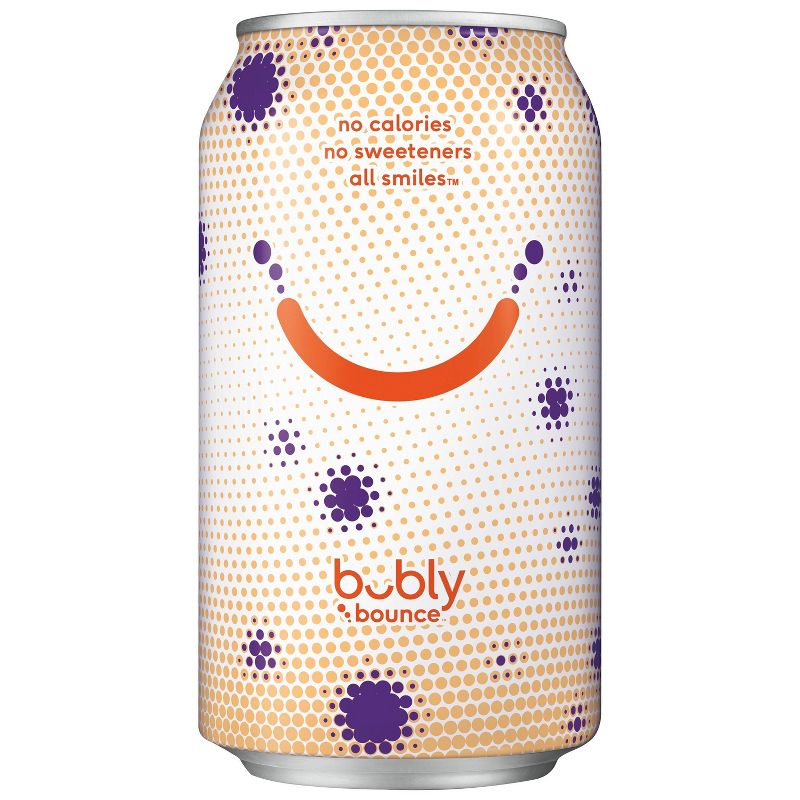 bubly bounce Mango Passion fruit Sparkling Water - 8pk/12 fl oz Cans