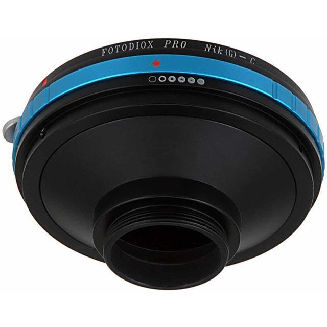 Fotodiox Mount Adapter for Nikon G Mount Lens to C-Mount Cine & CCTV Camera