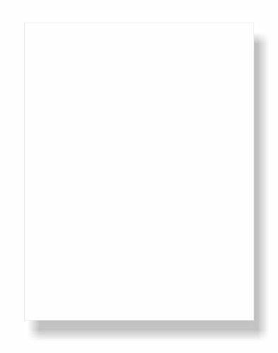 67 Lb. Cover Card Stock, 8-1/2 x 11 Letter Size, 50 Sheets Per Pack (WHITE)
