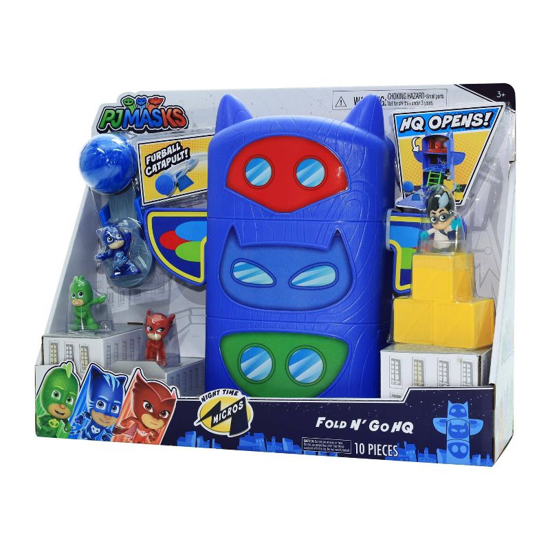 PJ Masks Nighttime Micros Fold N Go HQ