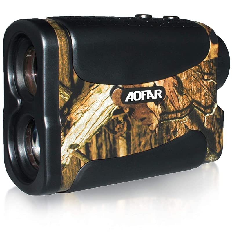 HX-700N Hunting Range Finder 700 Yards Waterproof Archery Rangefinder for Bow Hunting with Range Scan Fog and Speed Mode, Free Battery, Carrying Case&hellip;