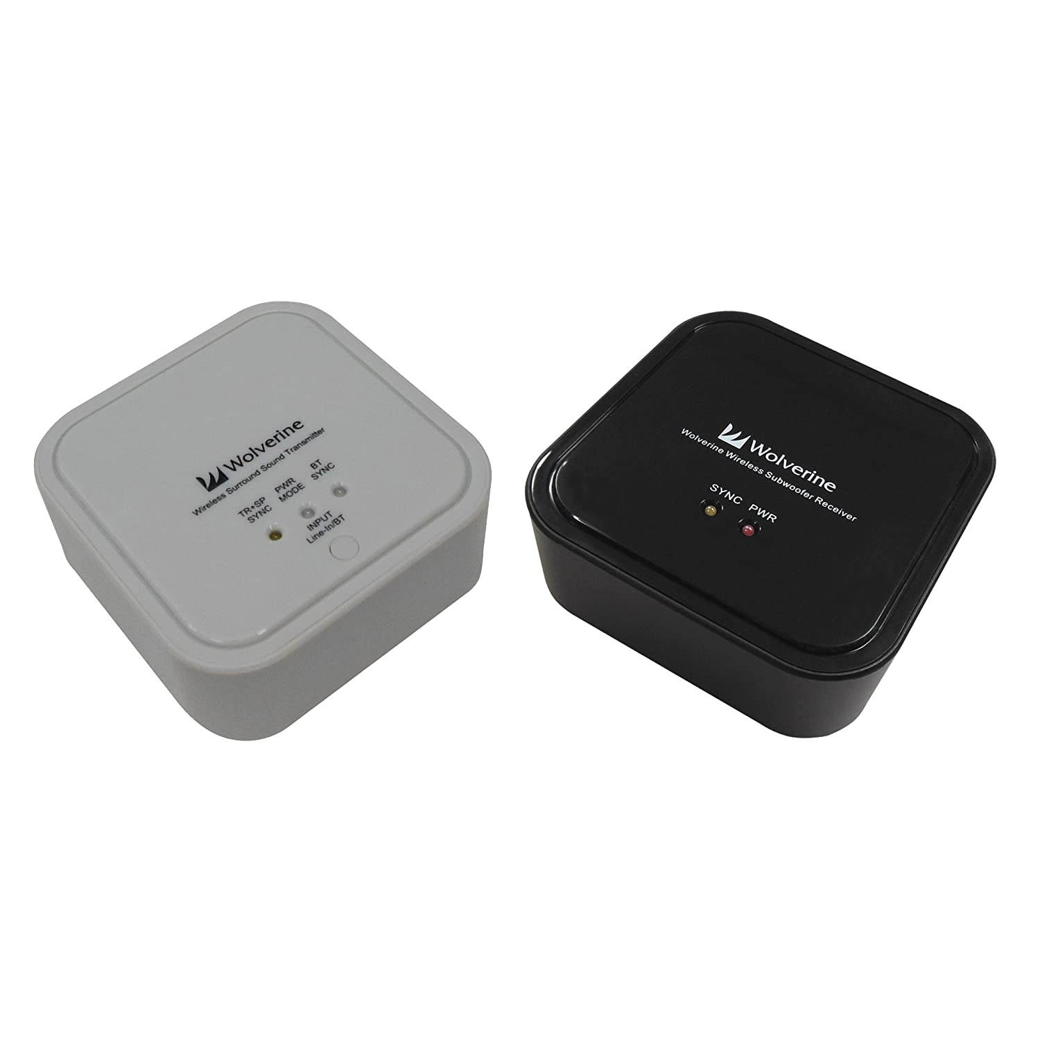 Wolverine 5.8GHz and Bluetooth Wireless Audio Transmitter and Receiver Adapter to Wirelessly Stream Music to Your Existing Sound System.