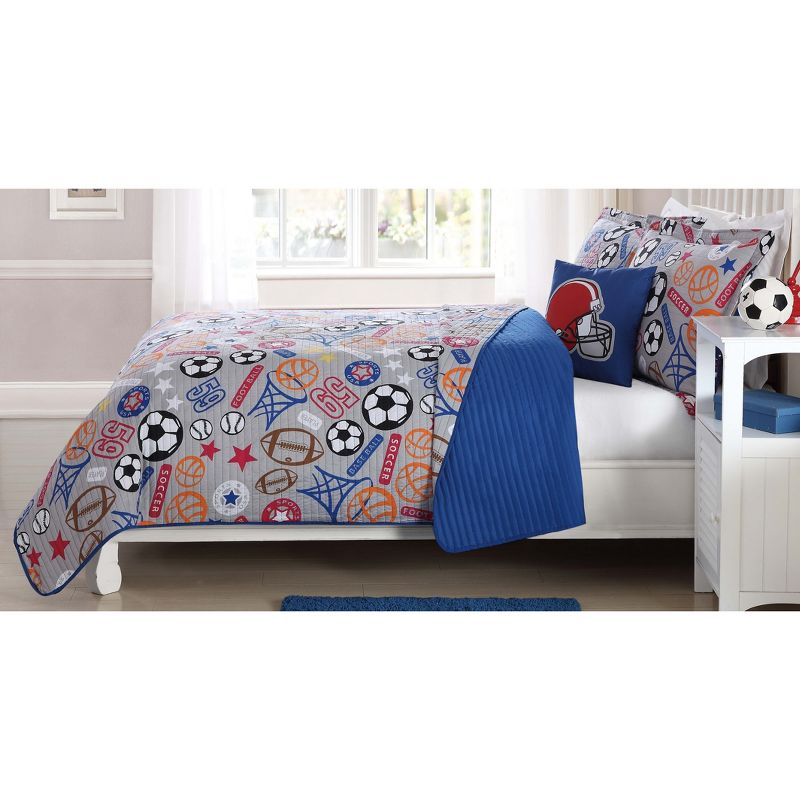 Full/Queen Sport Express Quilt Set - My World