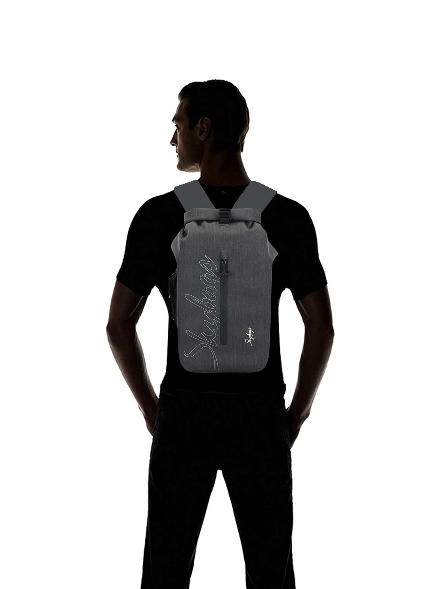 Skybags Protekt 24 Ltrs Grey Medium Laptop Backpack