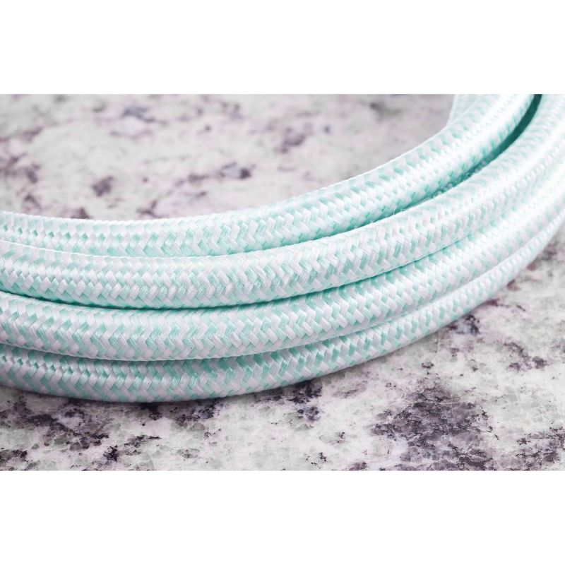 Cordinate 10' Cord Grounded Extension Cord Mint/White