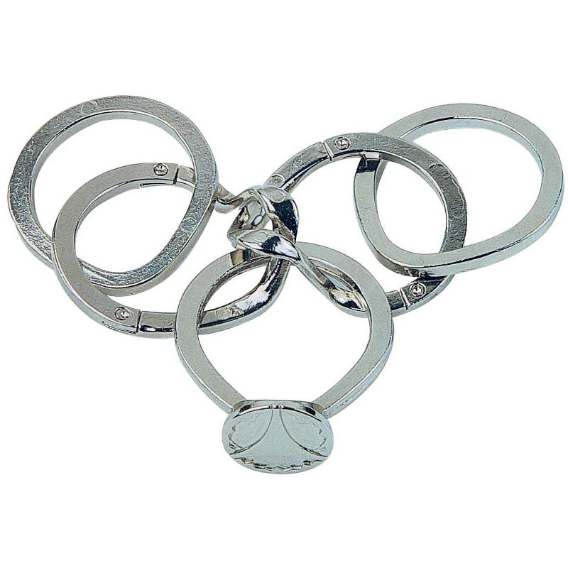University Games Hanayama Level 5 Cast Metal Brain Teaser Puzzle - Ring II