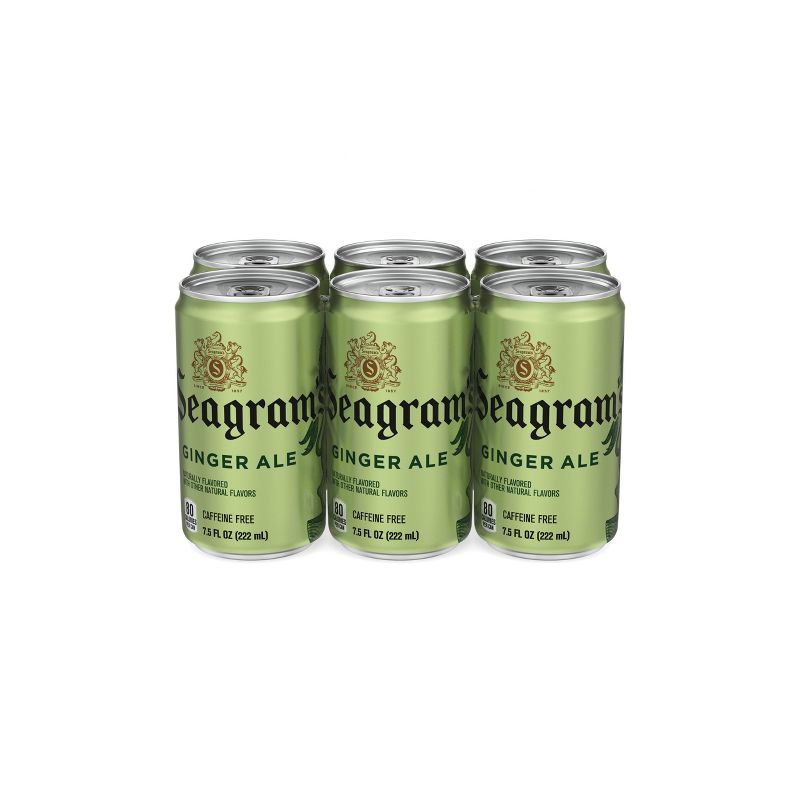 Seagram's Ginger Ale - 6pk/7.5 fl oz Mini-Cans