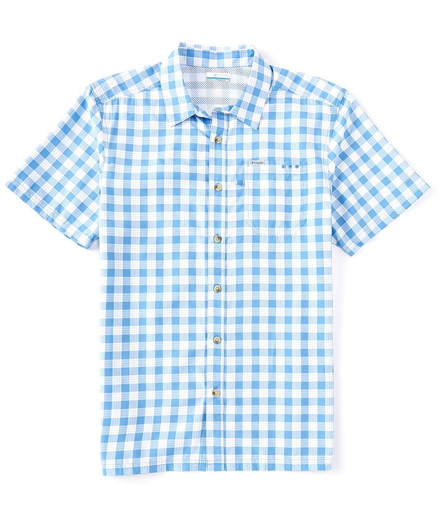 Columbia PFG Super Slack Tide Check Long-Sleeve Woven Shirt