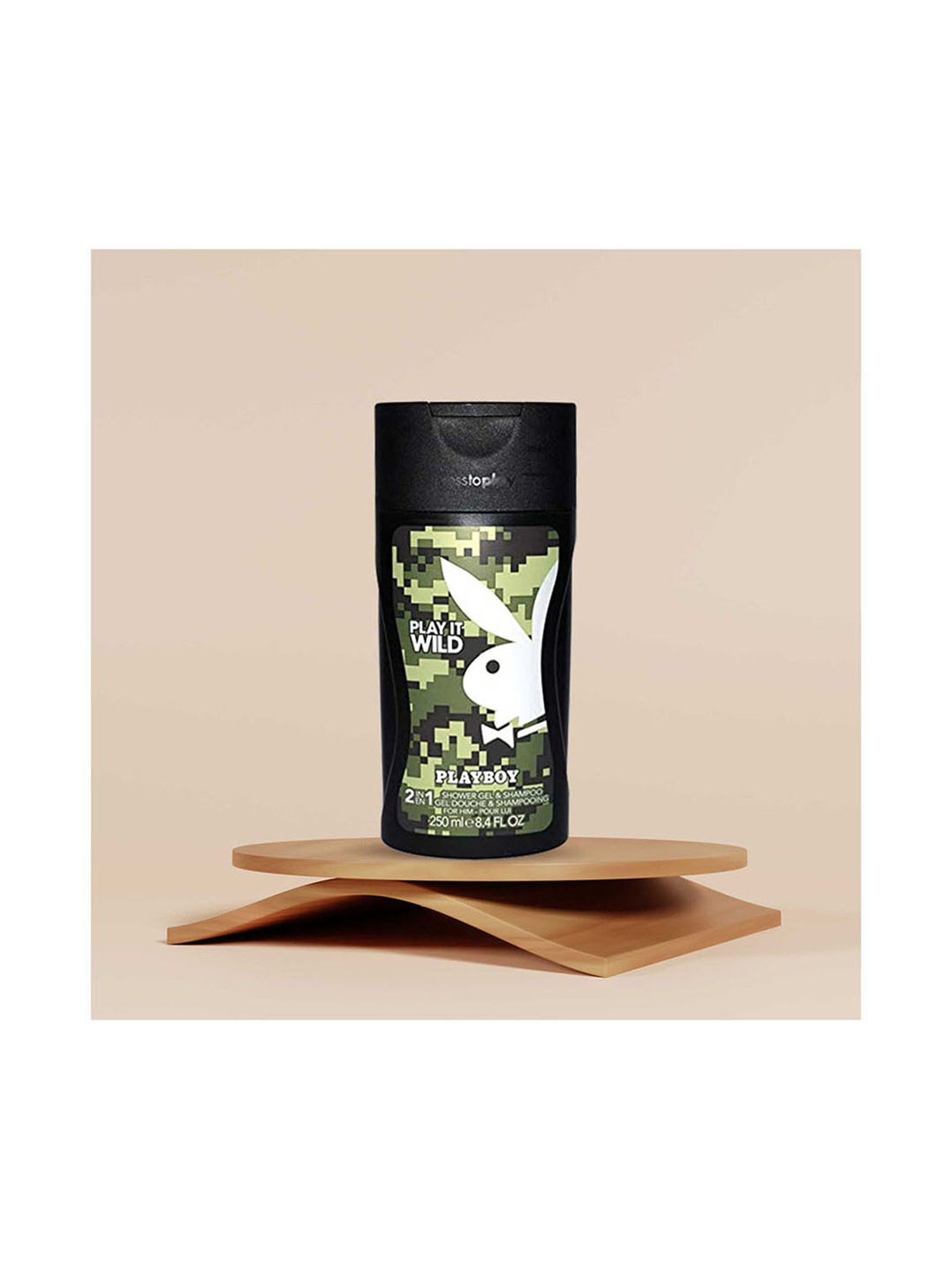 Playboy Play It Wild Shower Gel for Men - 250 ml