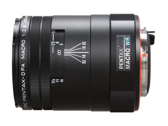 PENTAX 21910 smc PENTAX D FA MACRO 100mm f/2.8 WR Lens Black