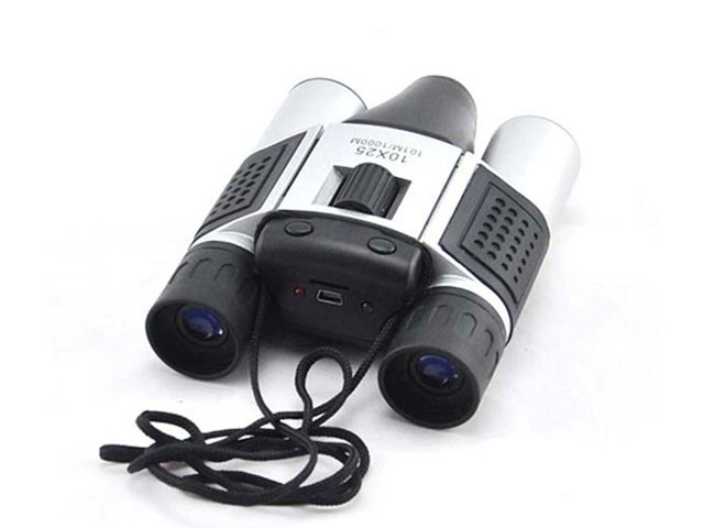 1.3MP 10x25 Zoom Digital Spy Binocular Cameras Telescope Video Recorder and Photo Telescope Camera Mini Dv Spy Camera Charger Spy Camera
