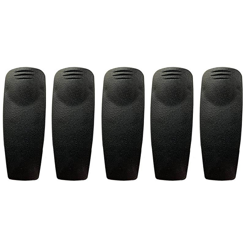 Belt Clip for Motorola XTS2500 XTS2250 XTS1500 CP125 CP185 GP340 GP380 HT750 HT1250 Similar to HLN9844A Pack of 5