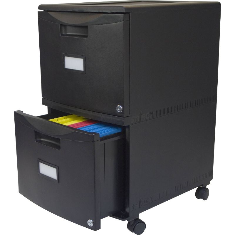 Union & Scale 2-Drawer Ver File Cab, Mobile/Ped, Let/Leg, 21 UN56949