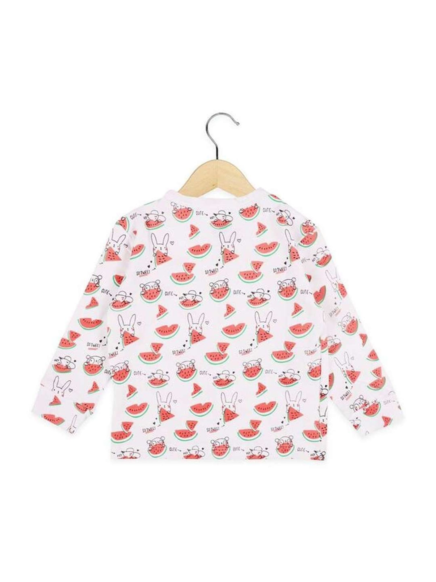 The Mom Store Boys Multicolor Cotton Printed Full Sleeves Top Set