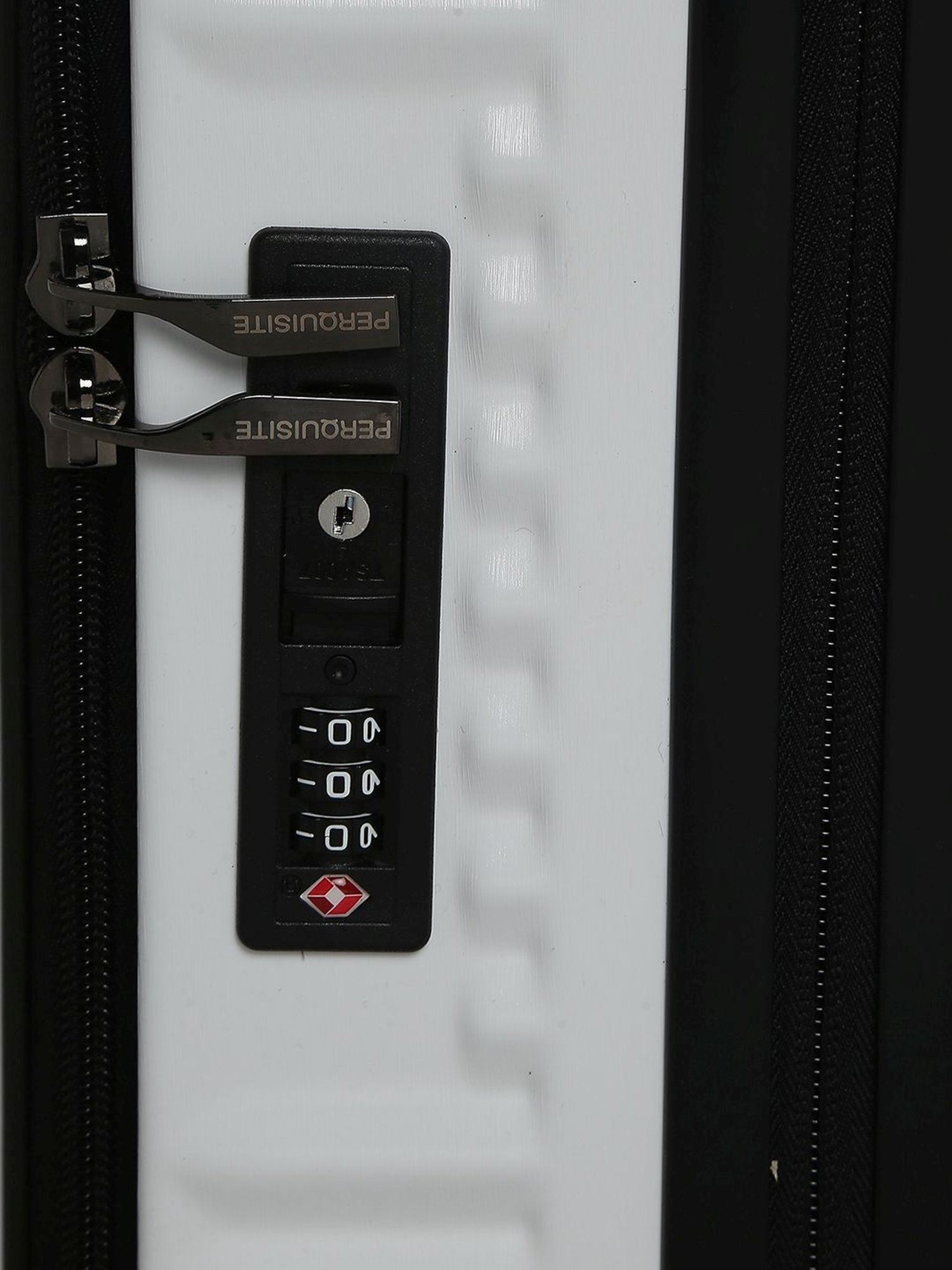 Perquisite Y2K Luxe Range White Hard 24" Medium Luggage