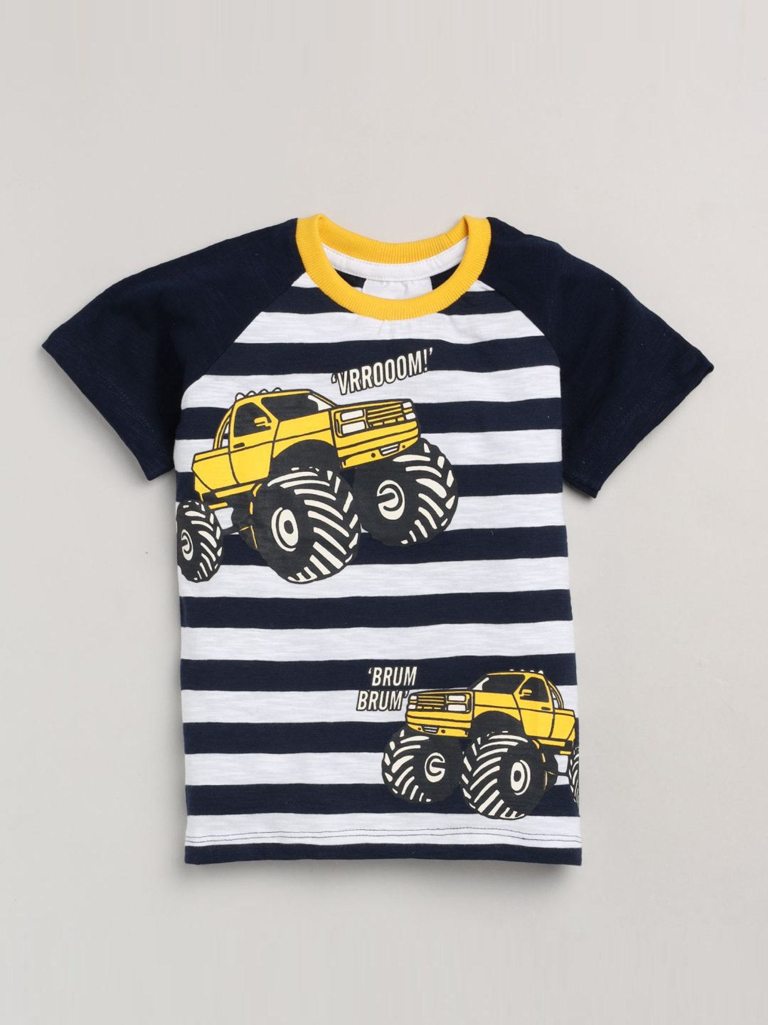 Lazy Shark Kids Multicolor Printed T-Shirt & Shorts