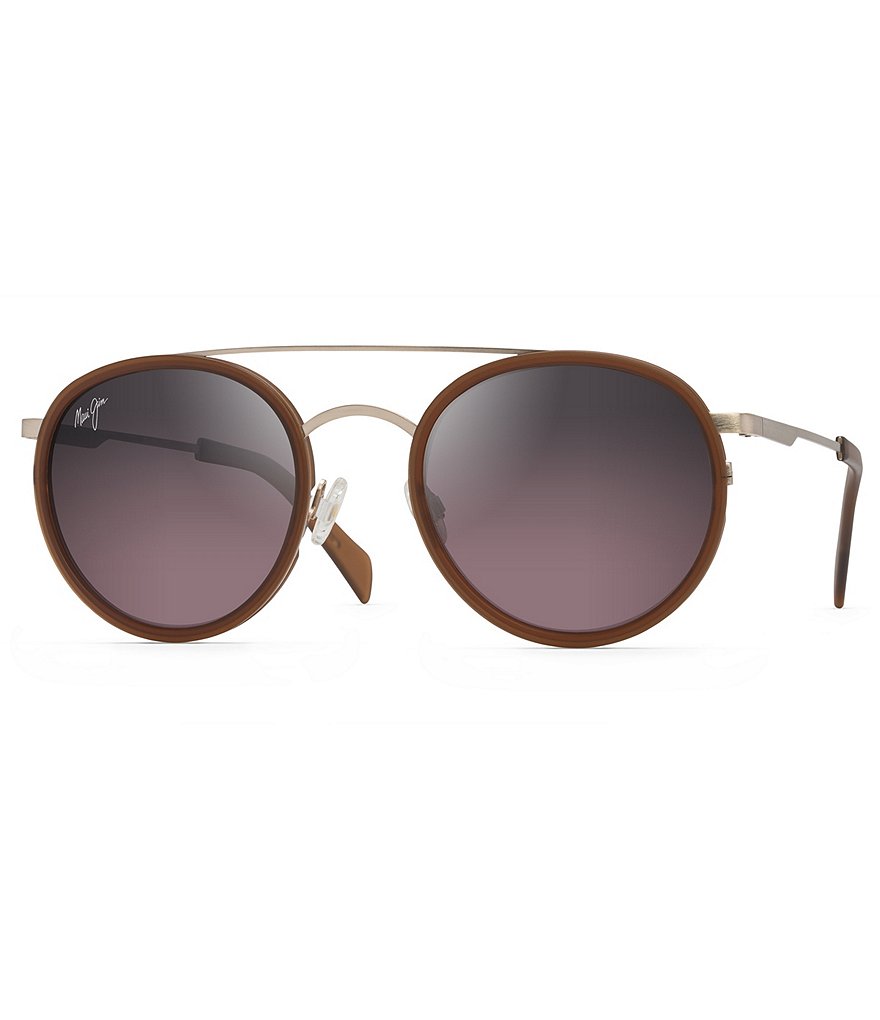 Maui Jim Even Keel PolarizedPlus2&reg; Fashion Round 51mm Sunglasses